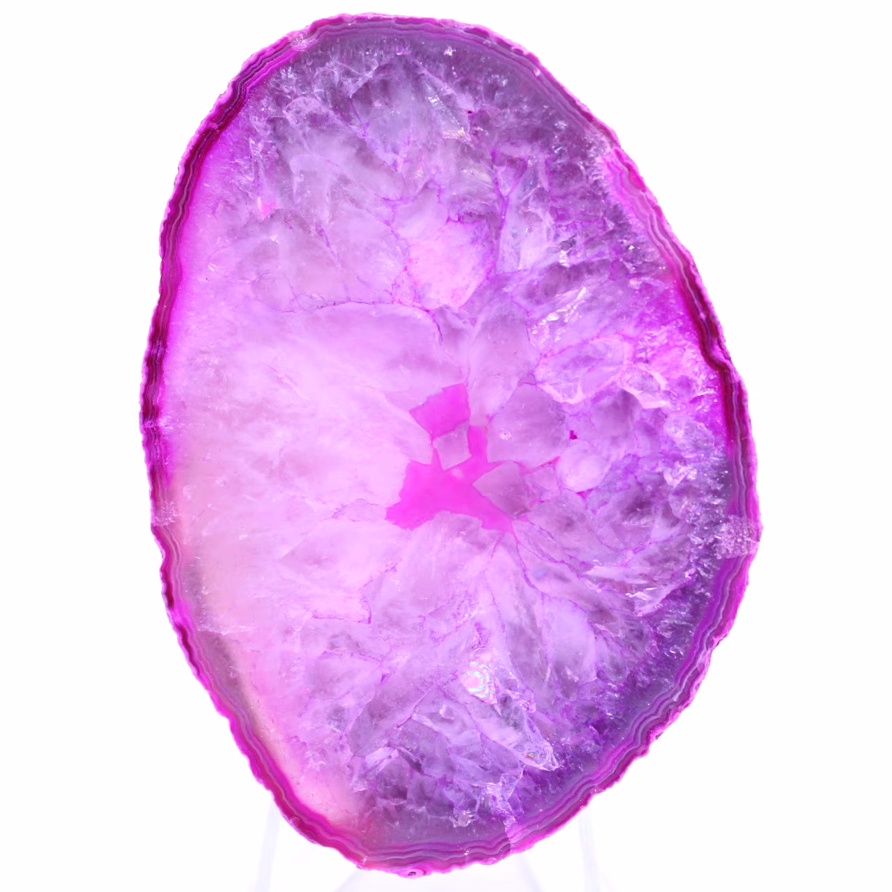 pink agate stone