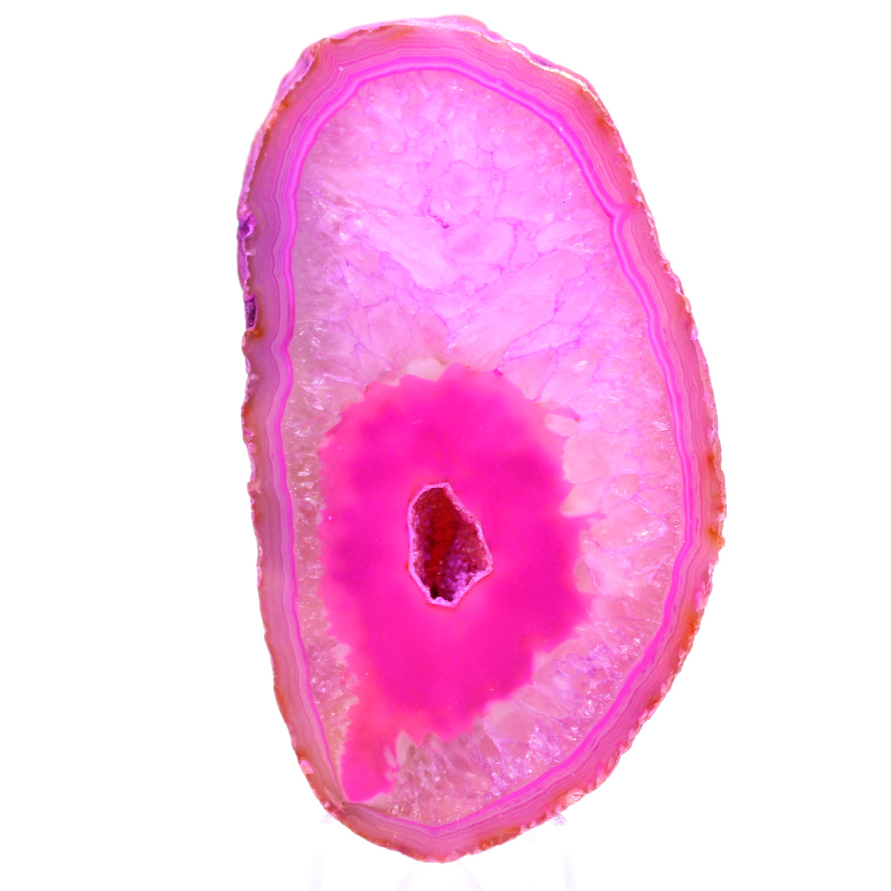 pink agate stone from brazil