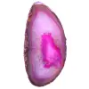 Slice of pink agate - 0