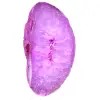 Slice of pink agate from Brazil - 0