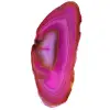 Mineral pink agate decoration - 0