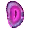 Decorative stone in pink agate - 0