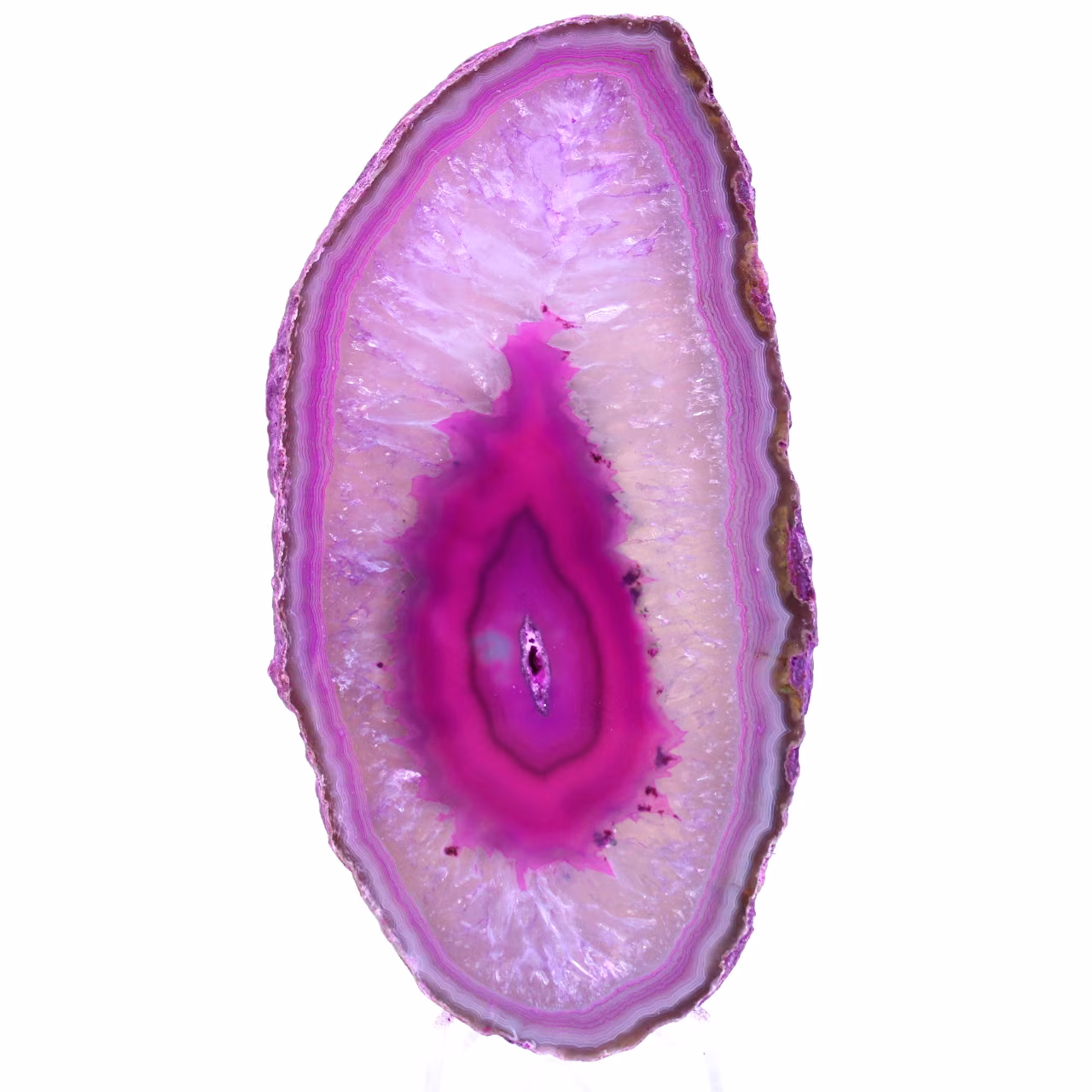 pink agate stone