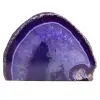 Natural decorative purple agate - 0