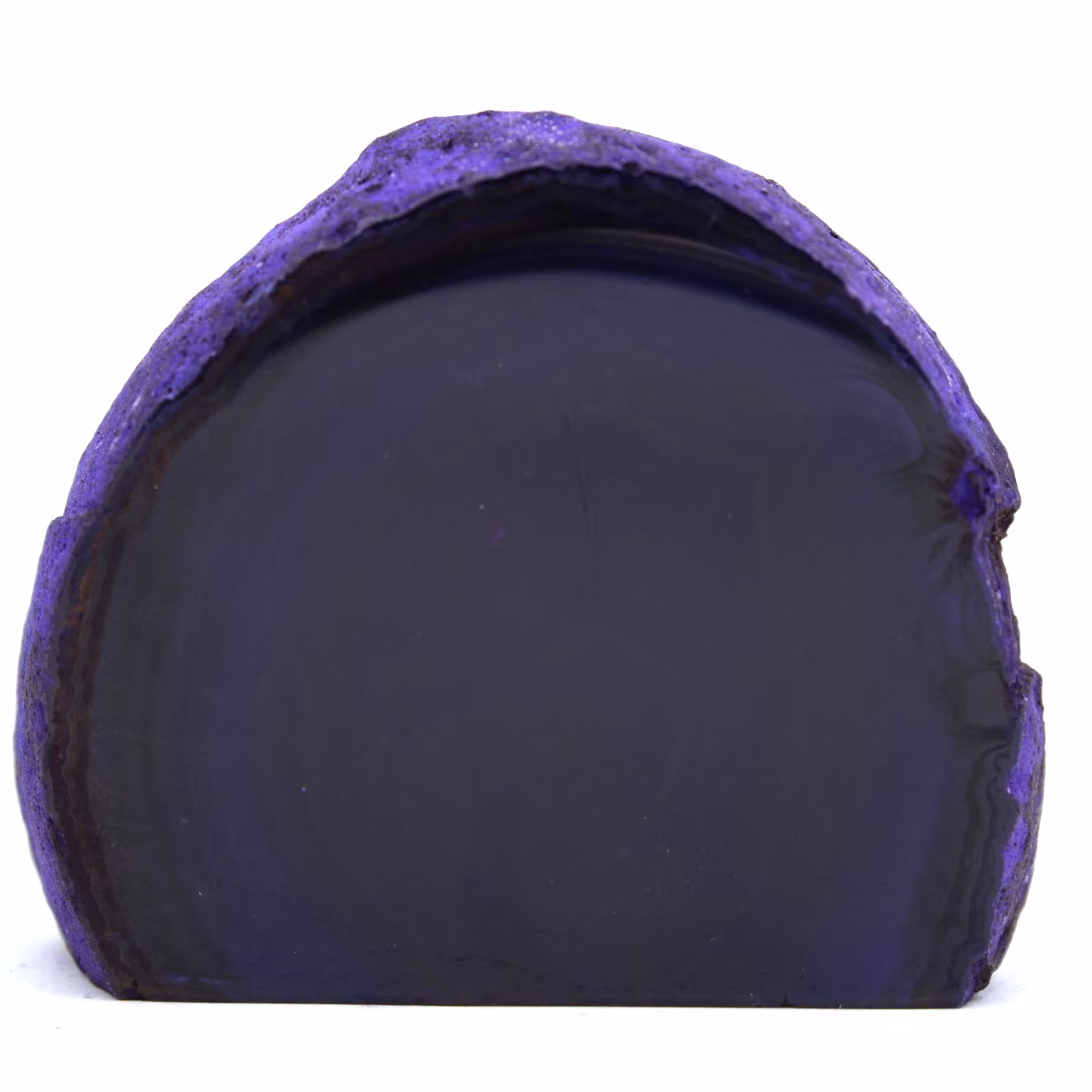 Mineral purple agate decoration
