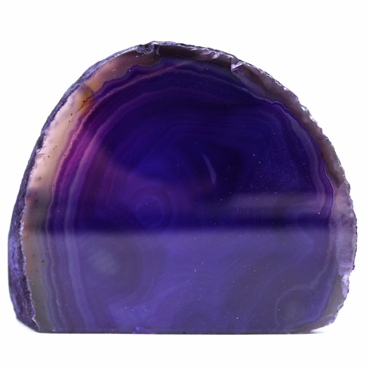 Decorative purple agate to lay