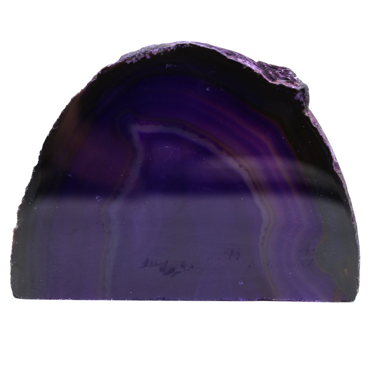 purple agate stone