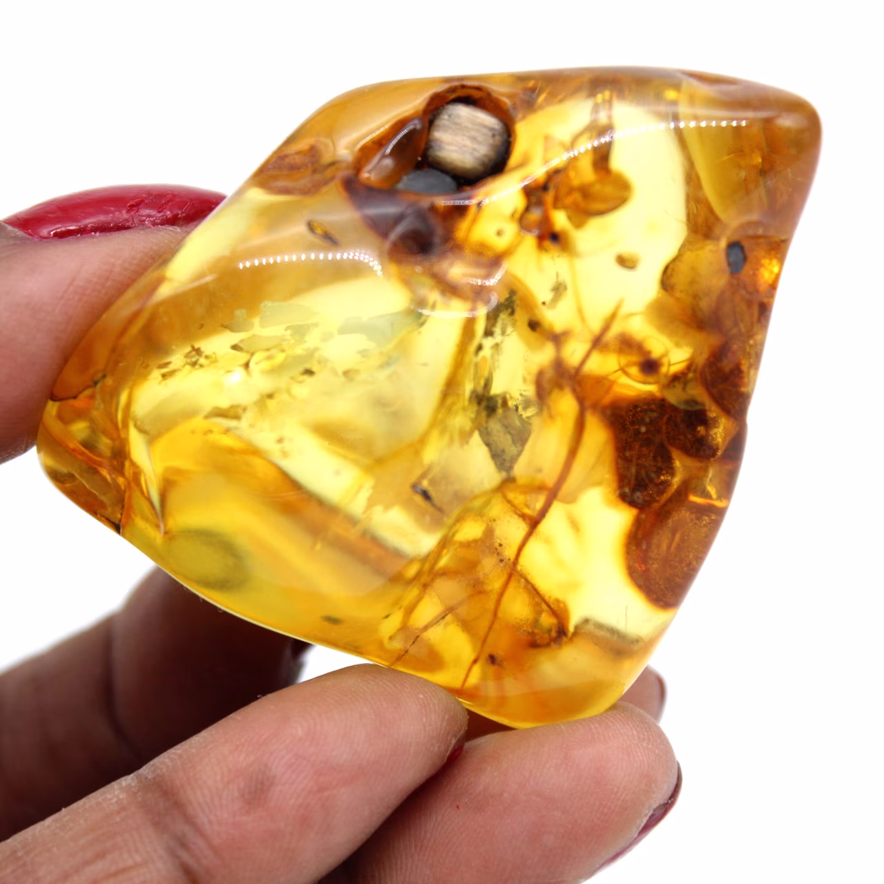 Amber stone
