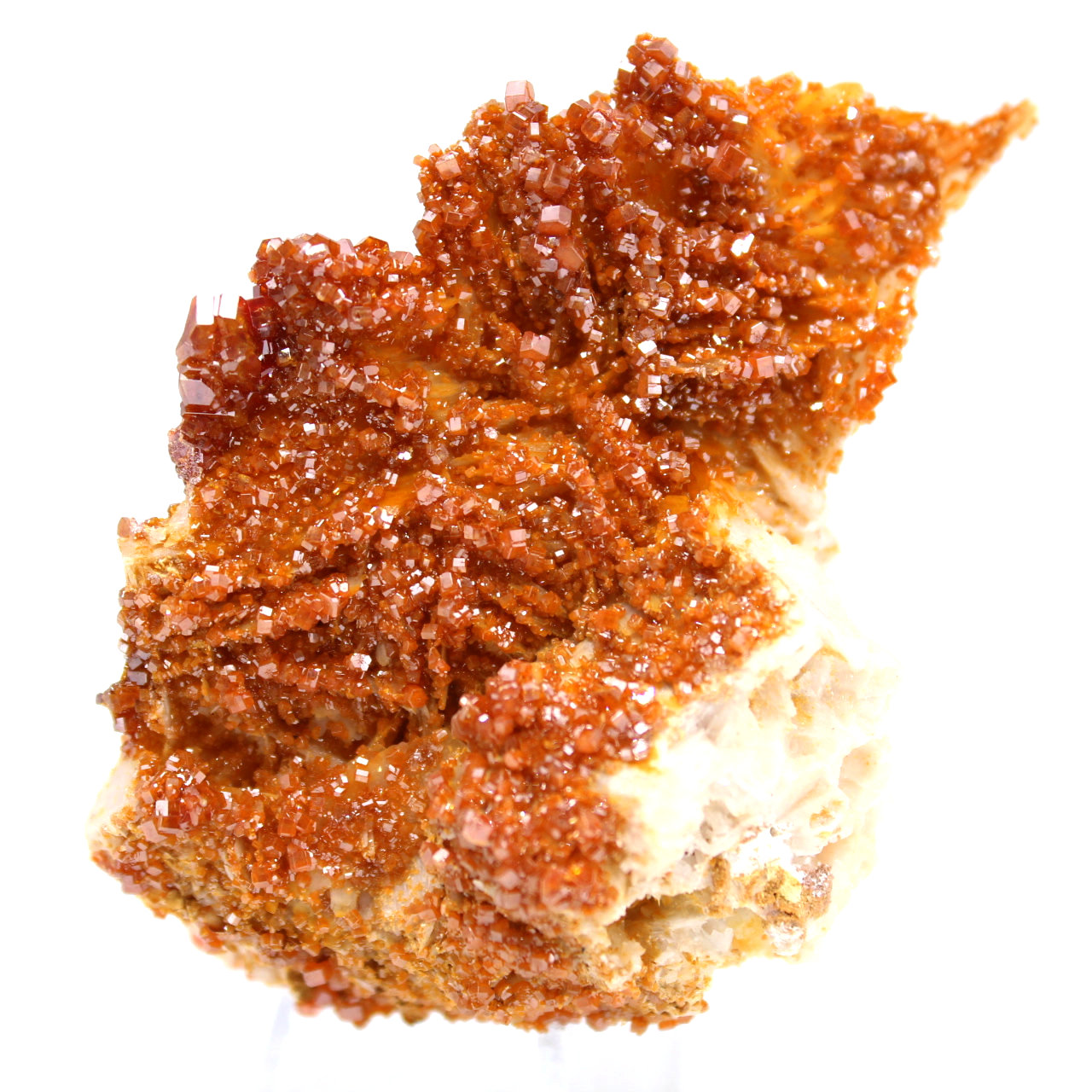 Vanadinite crystals