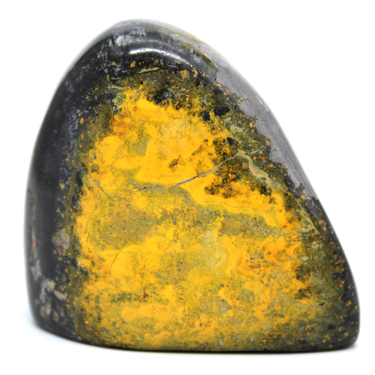 Bumblebee jasper polished stone
