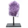 Crystallized amethyst with base - 0