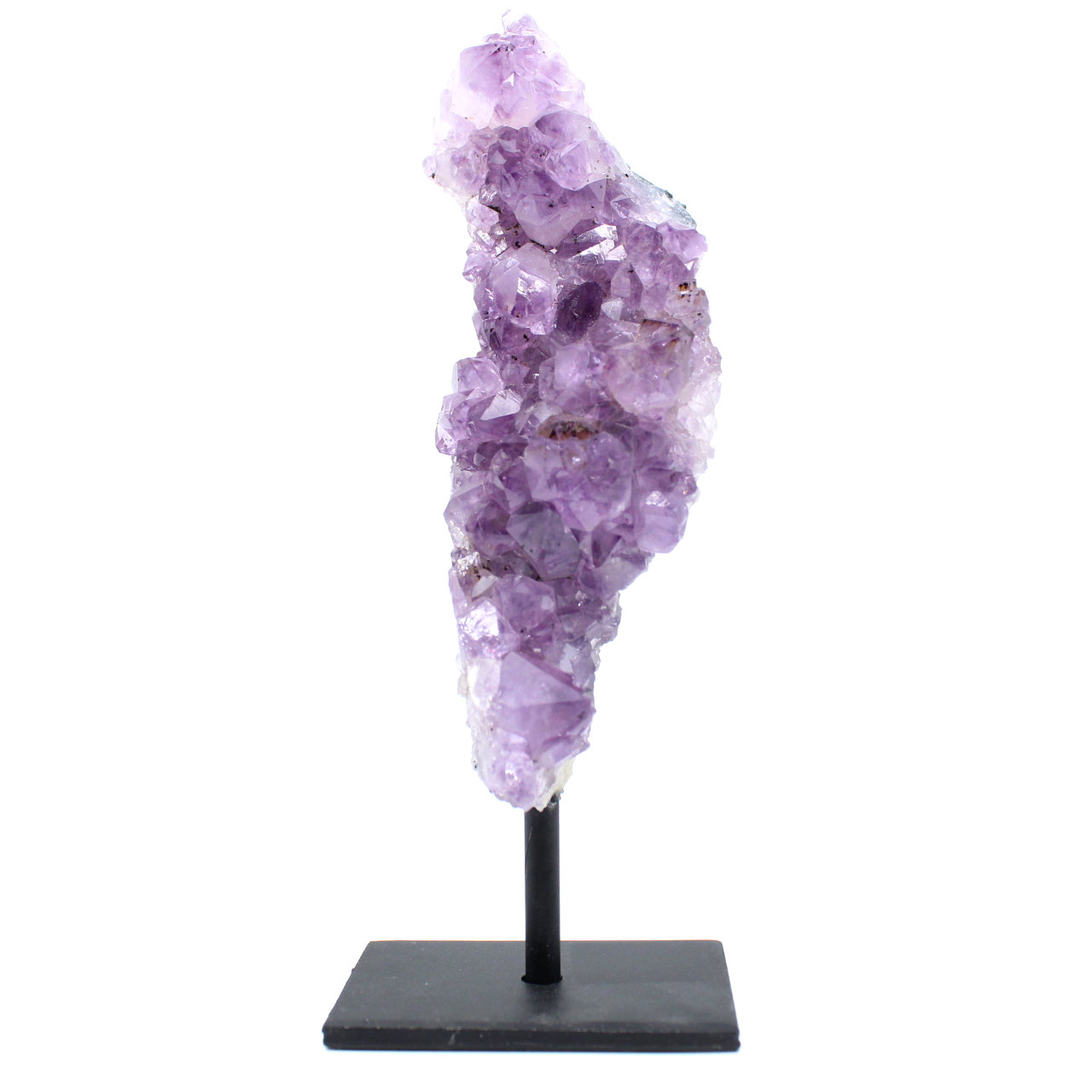 Amethyst druse on base