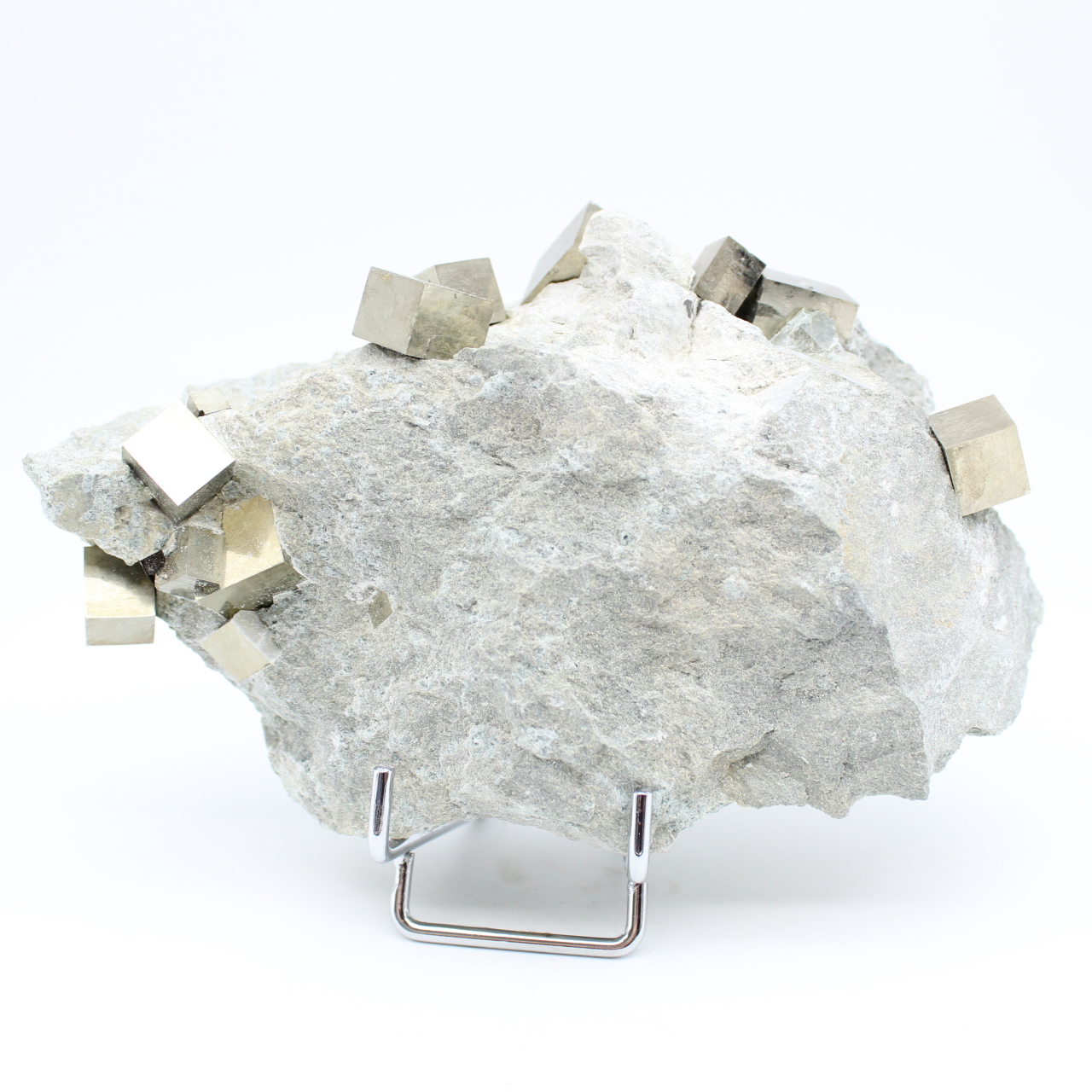 Pyrite on rock