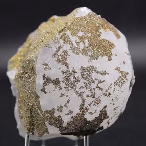Calcite and pyrite