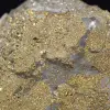 Pyrite on calcite - 4