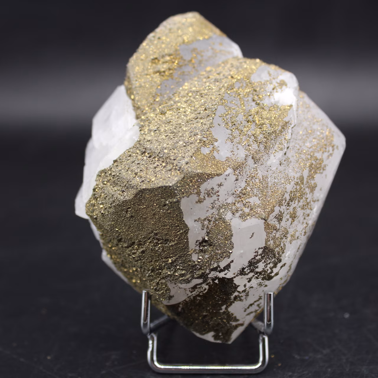 Calcite and pyrite