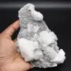 Calcite crystallized on gangue - 0