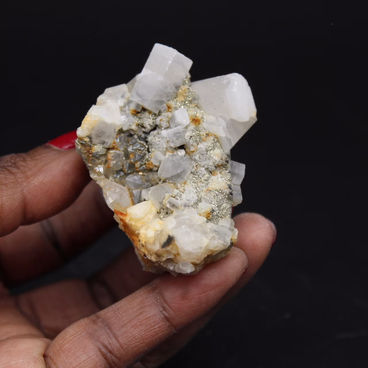 Calcite crystals