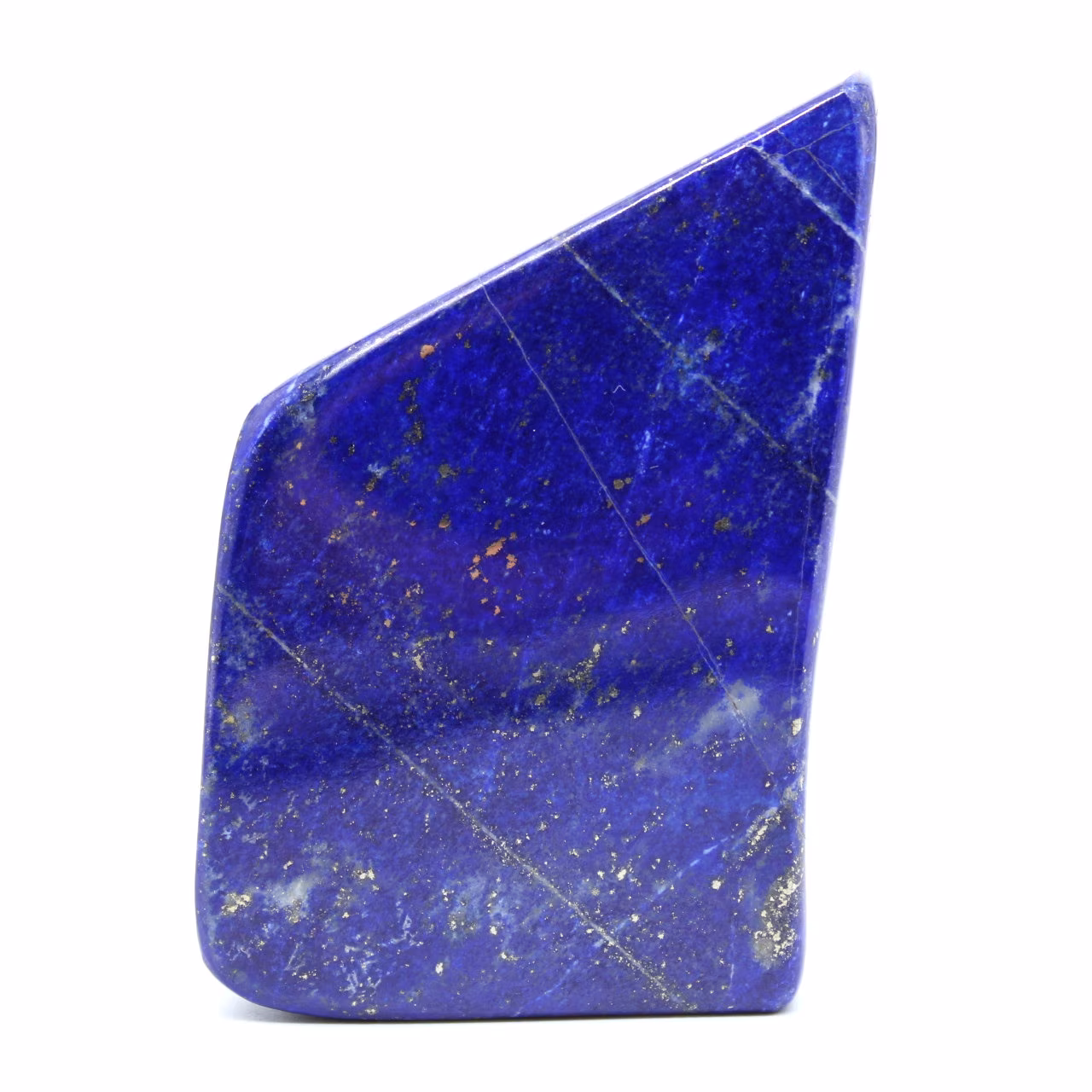 Lapis lazuli polished rock