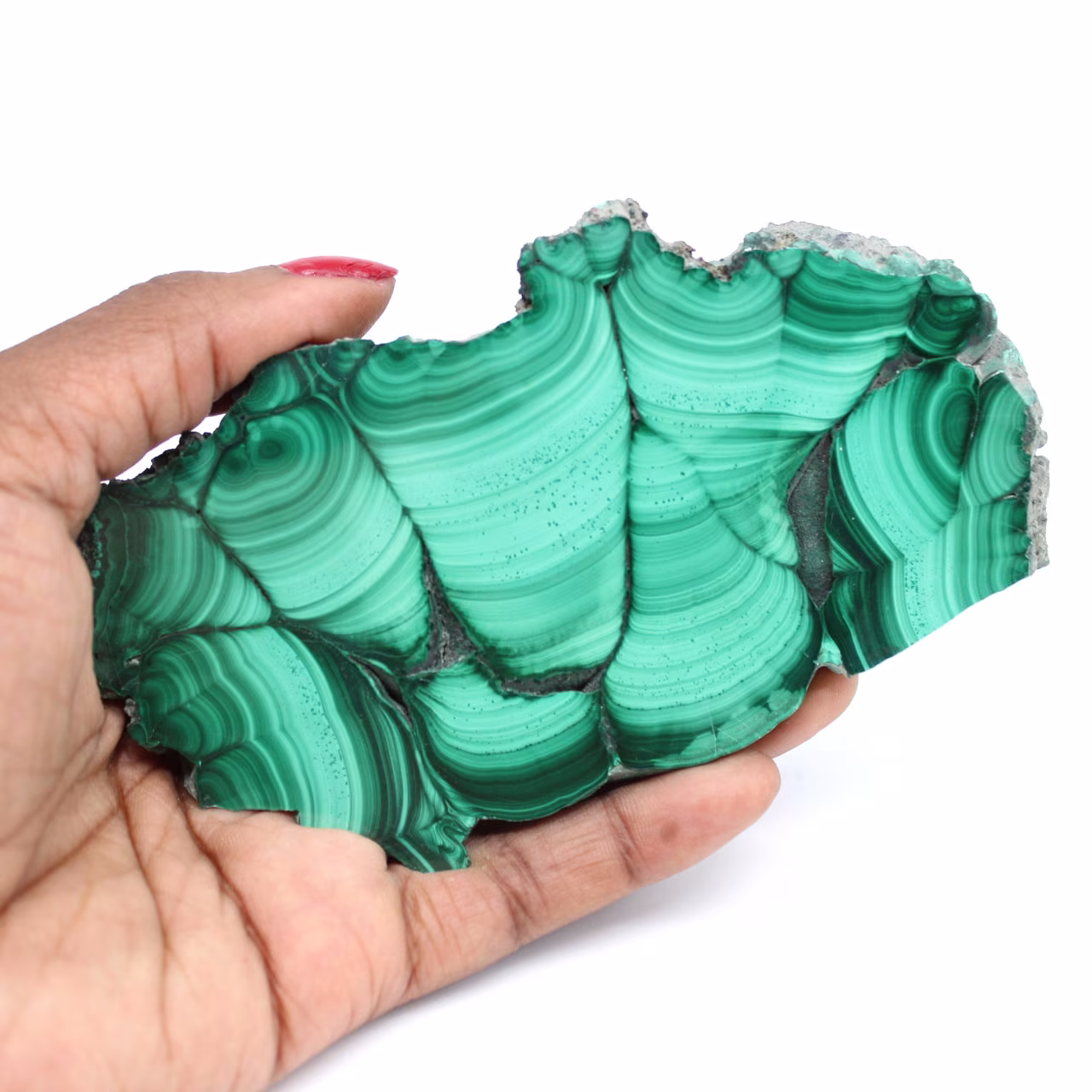 Ornamental Polished Malachite