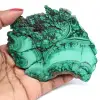 Polished malachite plate - 0