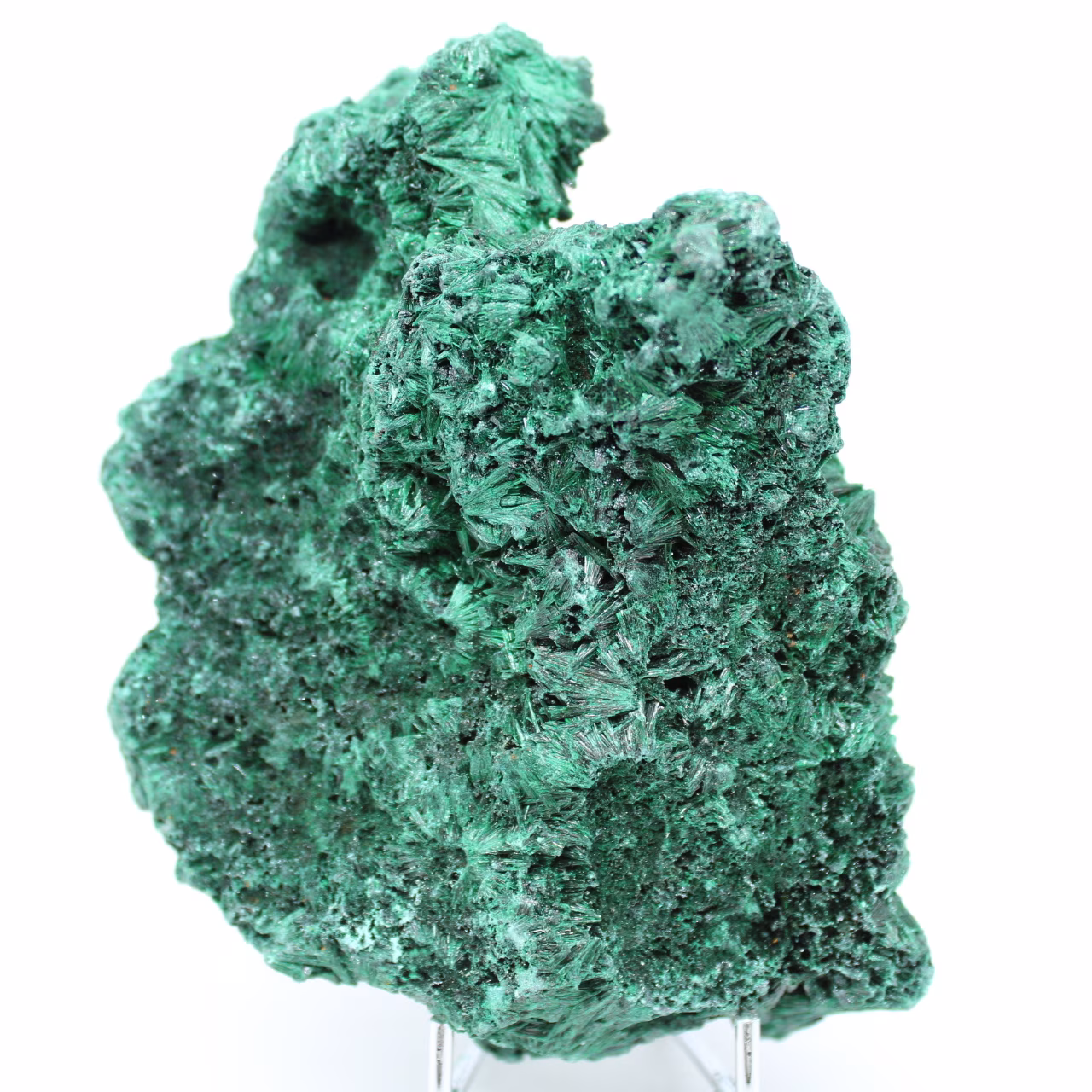 Large fibrous malachite