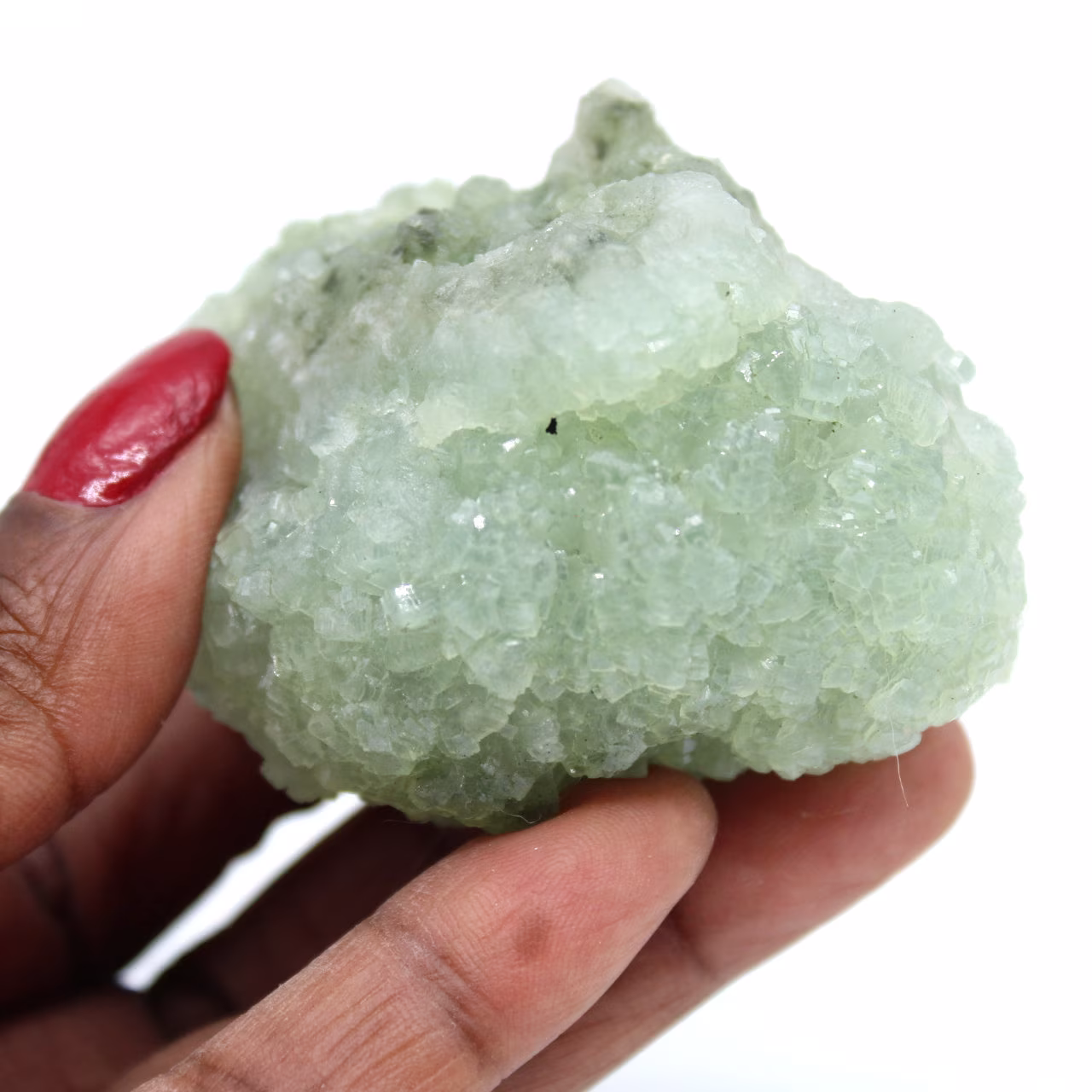 Natural prehnite rock