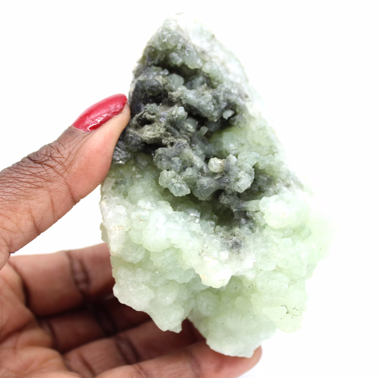 Prehnite crystals