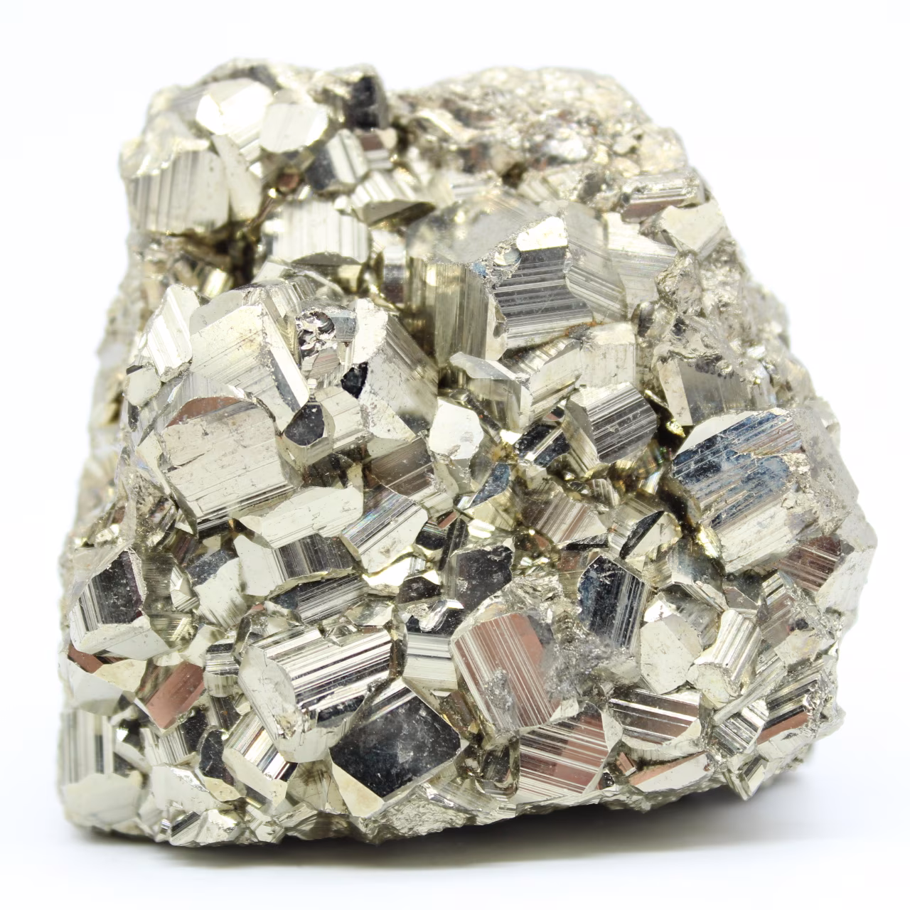 Crystallized pyrite