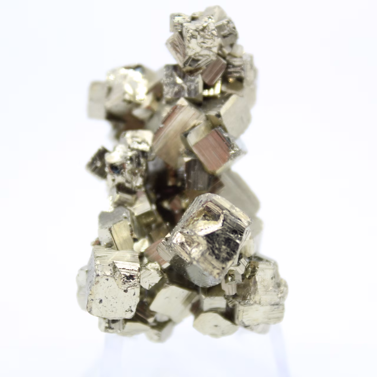 Pyrite crystallization