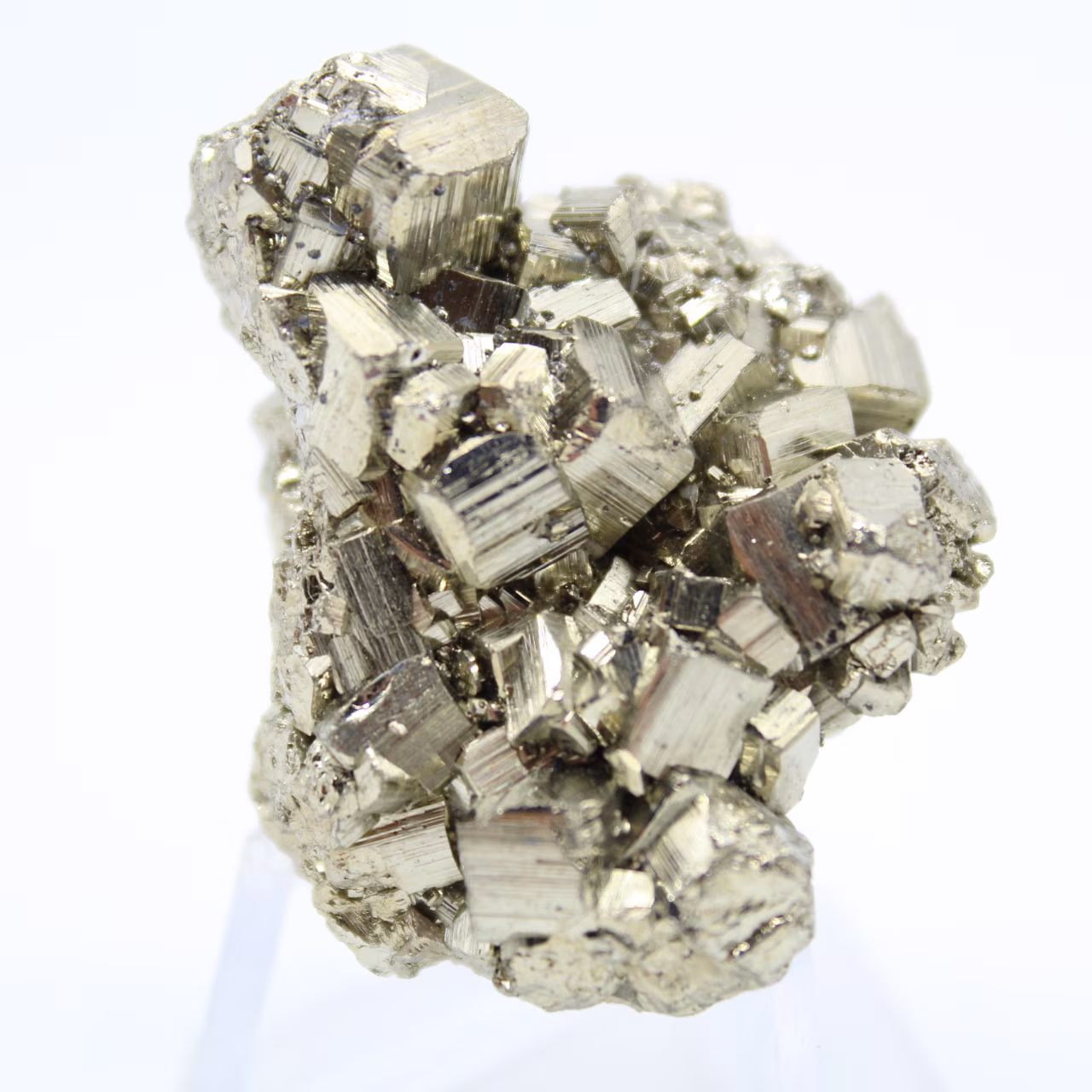 Pyrite crystals