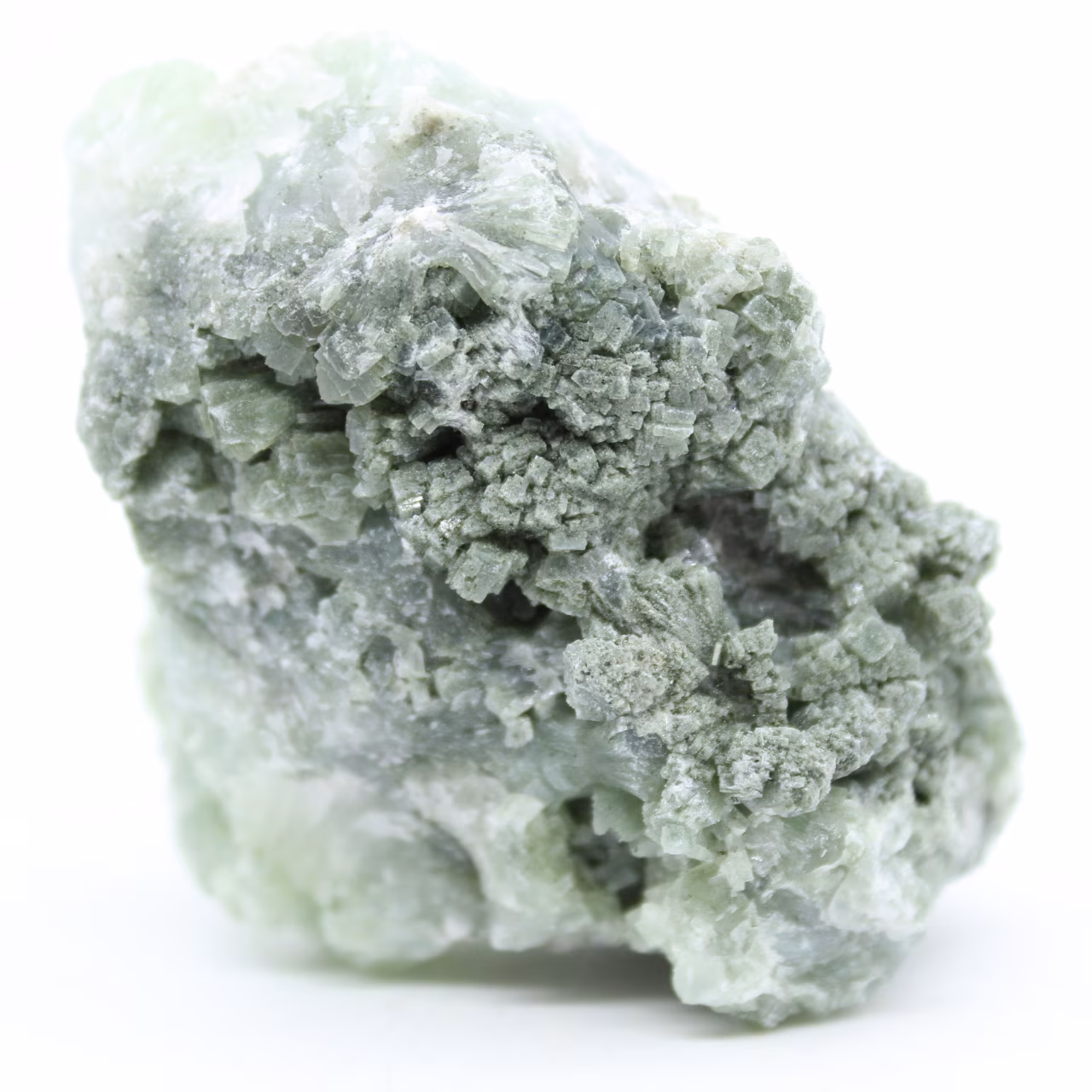 Natural raw prehnite