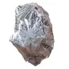 Raw crystallized pyrolusite - 0