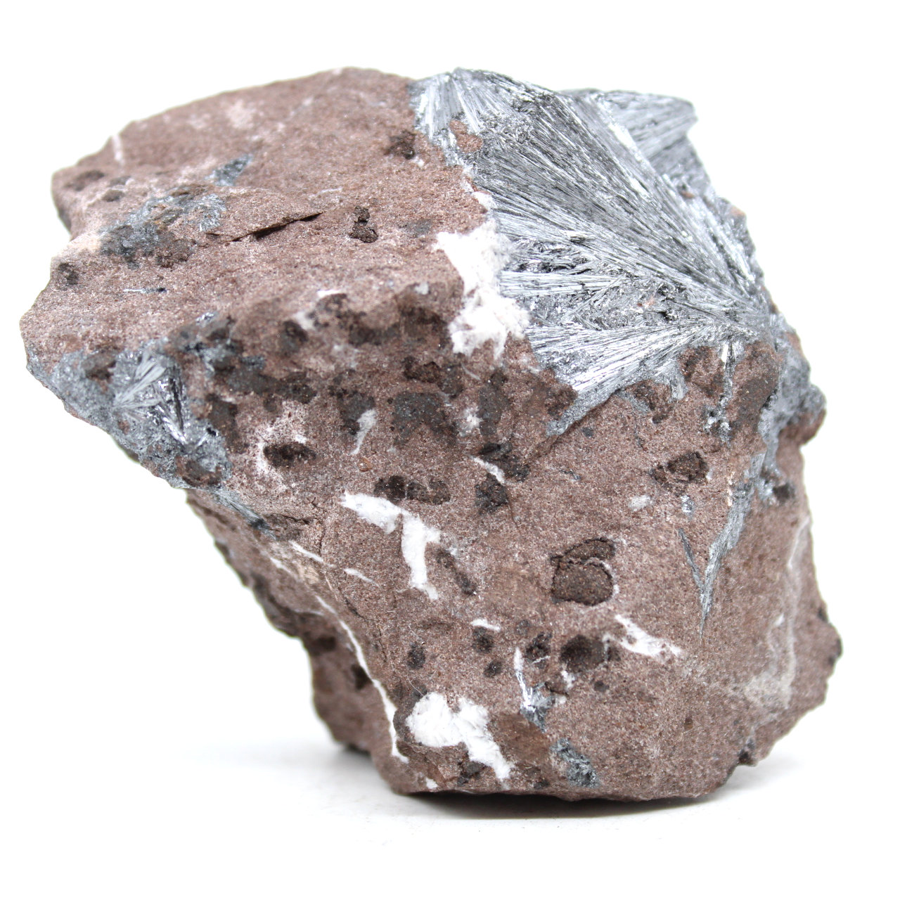 Crystallized pyrolusite