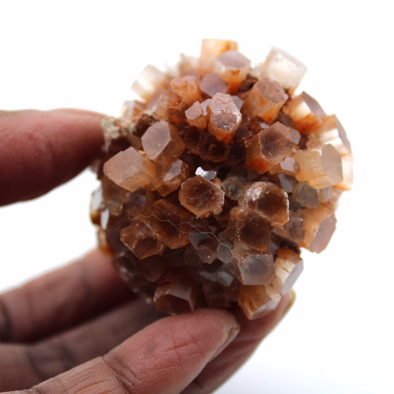 Raw natural aragonite