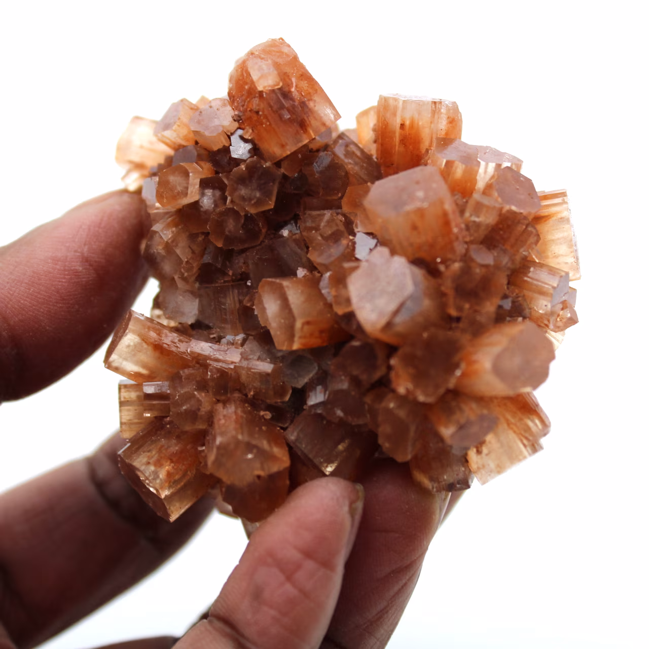 Aragonite crystals