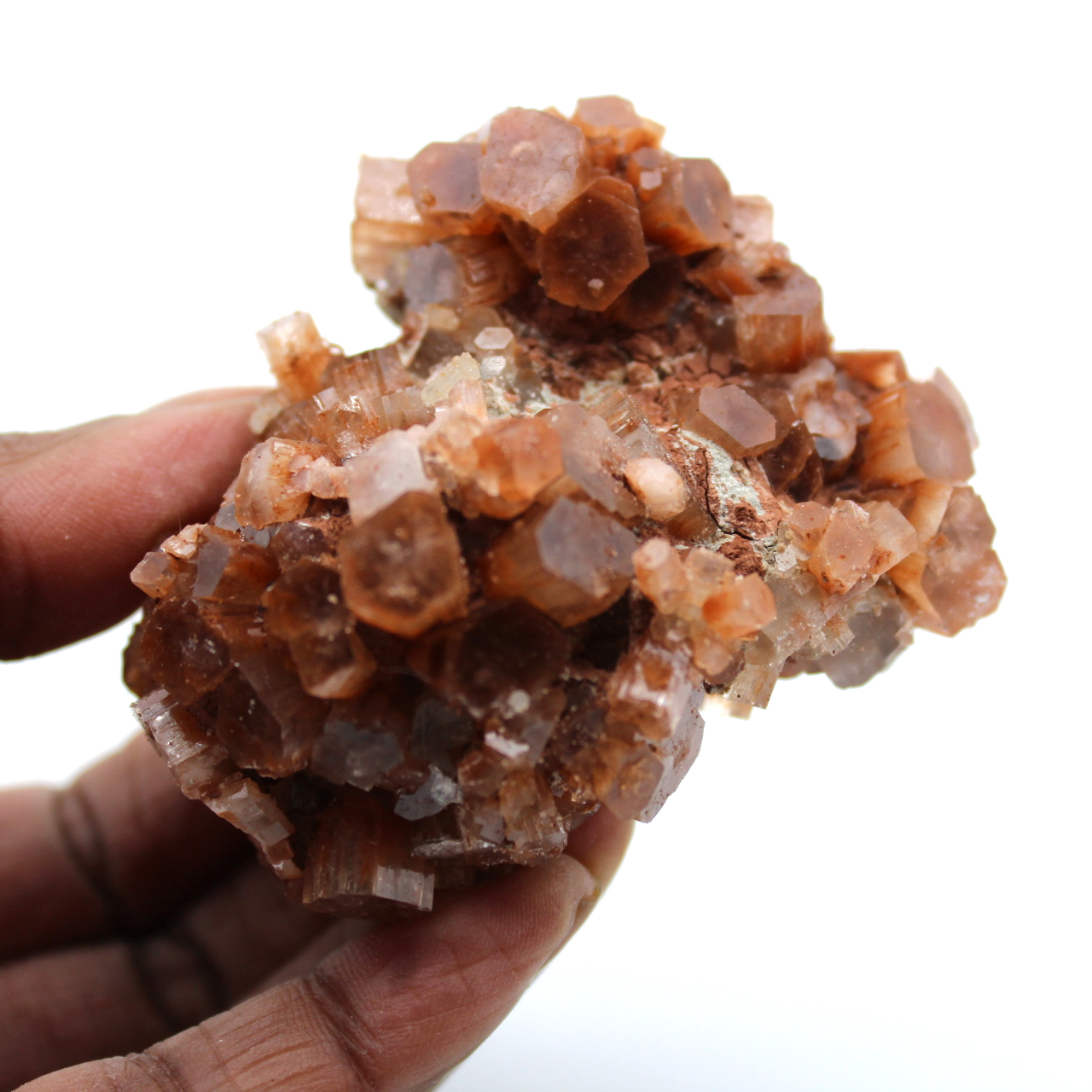 Raw aragonite stone