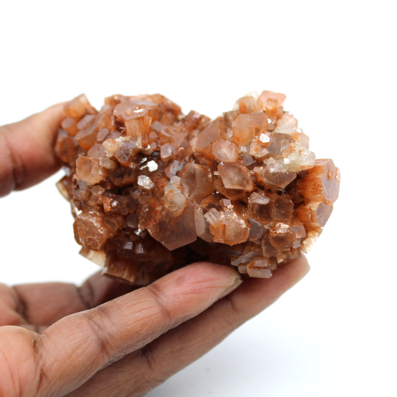 Raw aragonite rock