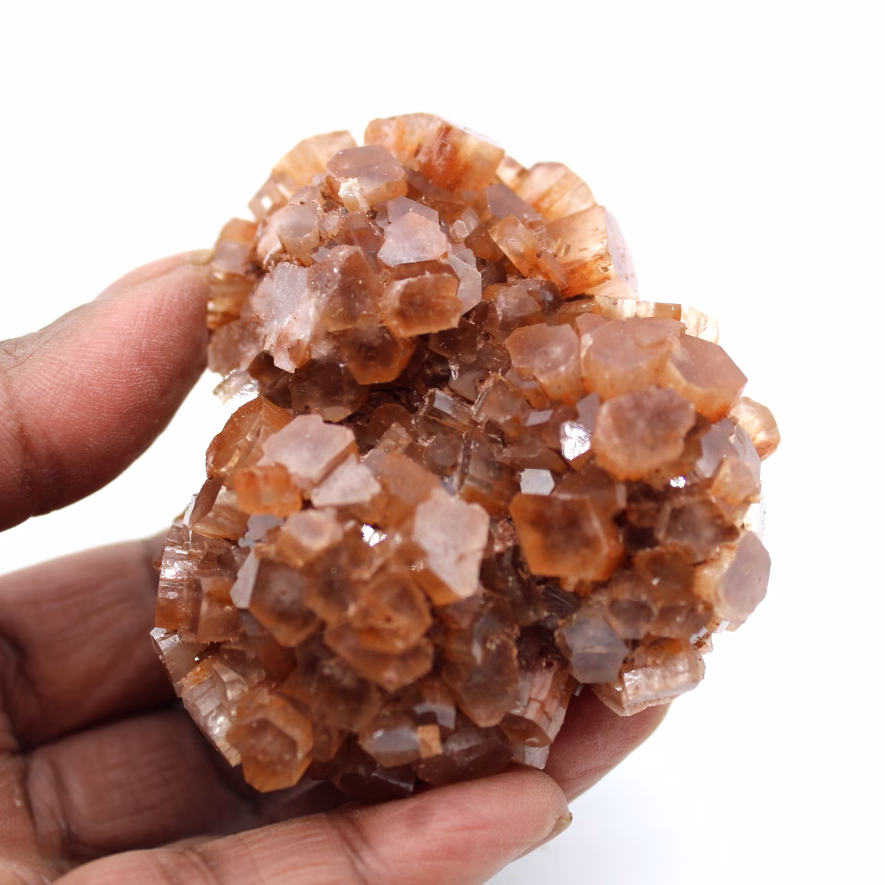 Raw aragonite stone