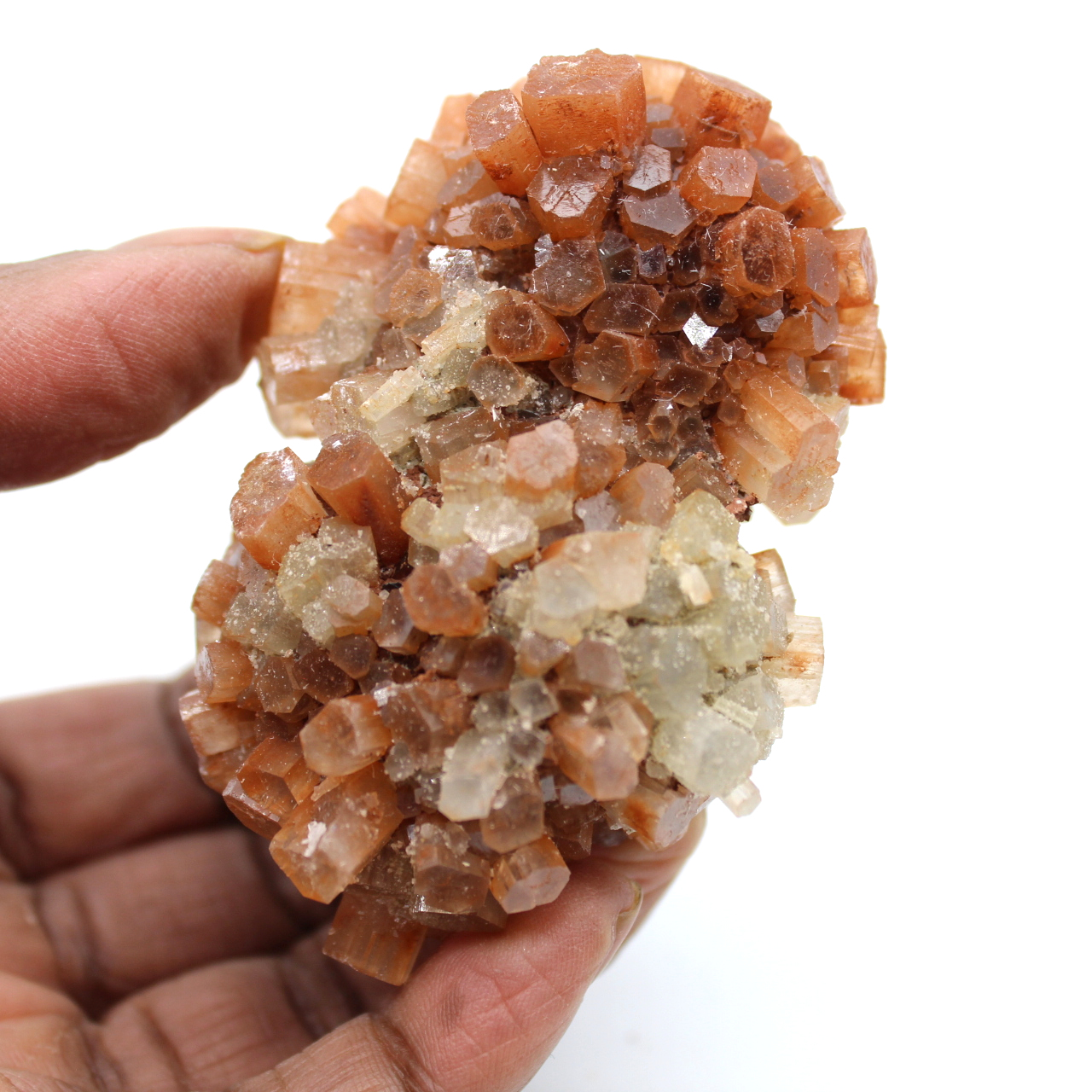 Raw aragonite rock