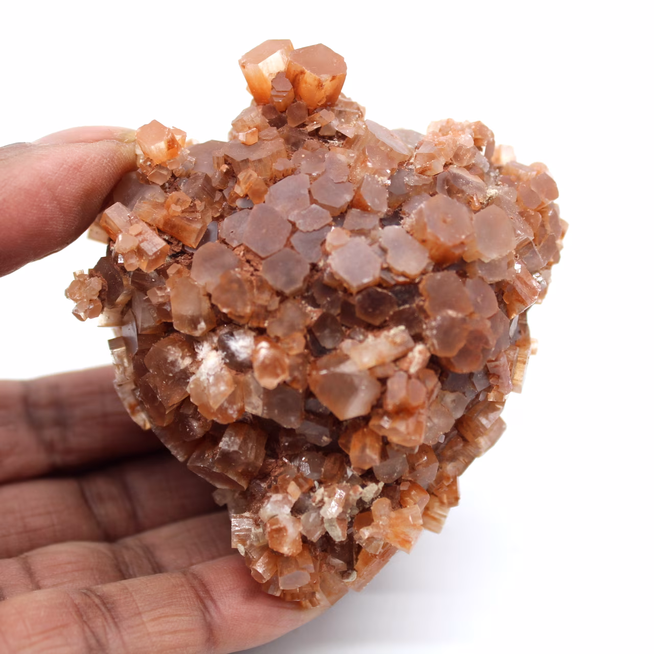 Raw aragonite stone