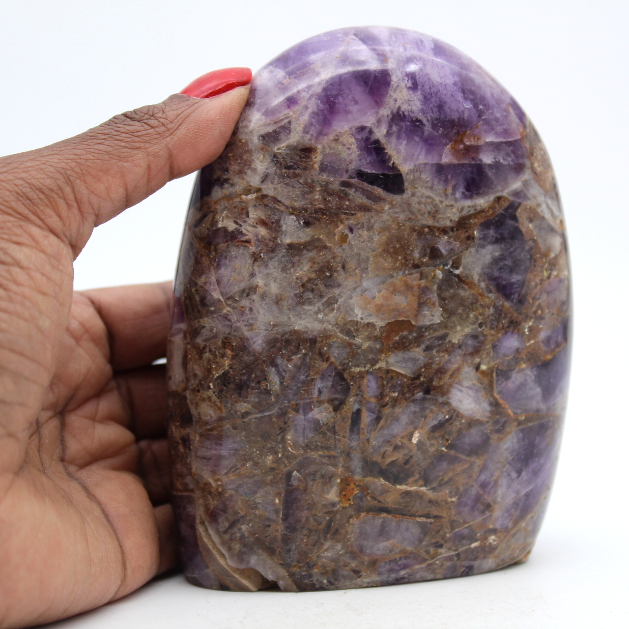 Polished Amethyst Rock