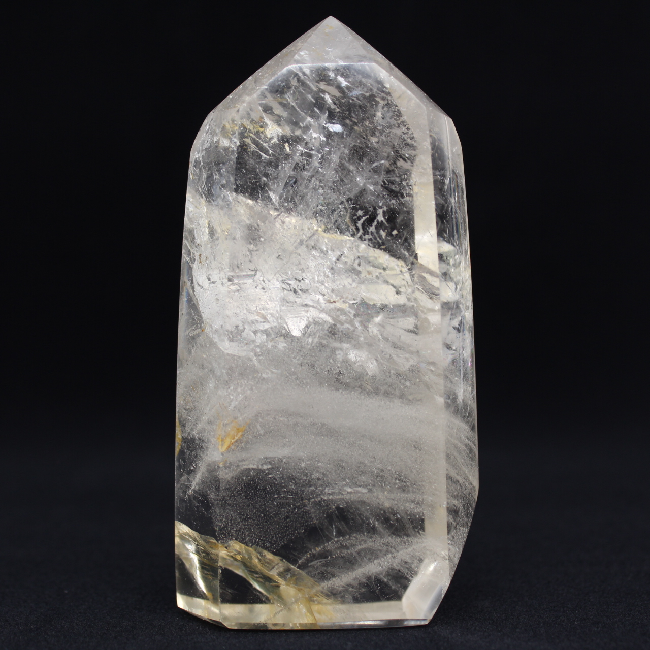 Collectible rock crystal prism