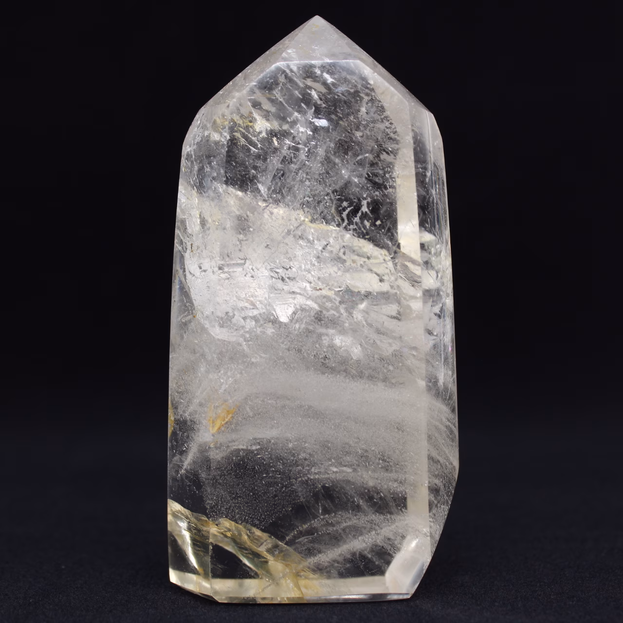 Collectible rock crystal prism