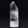 Polished rock crystal prism - 0