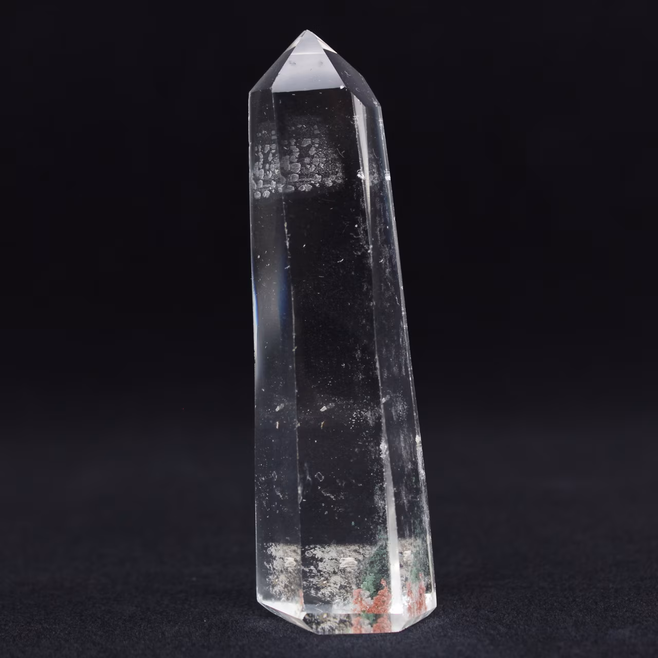 Ornamental rock crystal prism