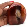 Polished carnelian rock - 0