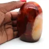Polished carnelian stone - 0