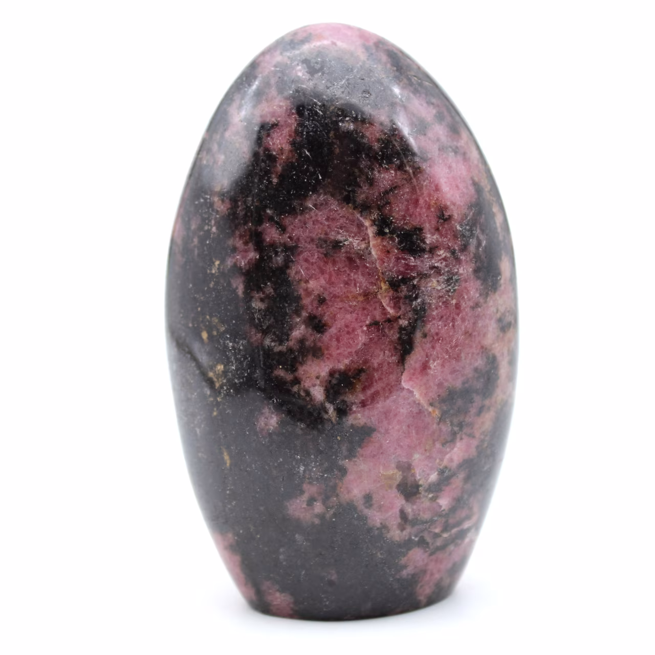 Natural rhodonite rock