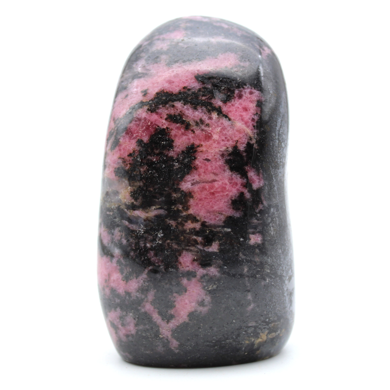 Decorative natural rhodonite